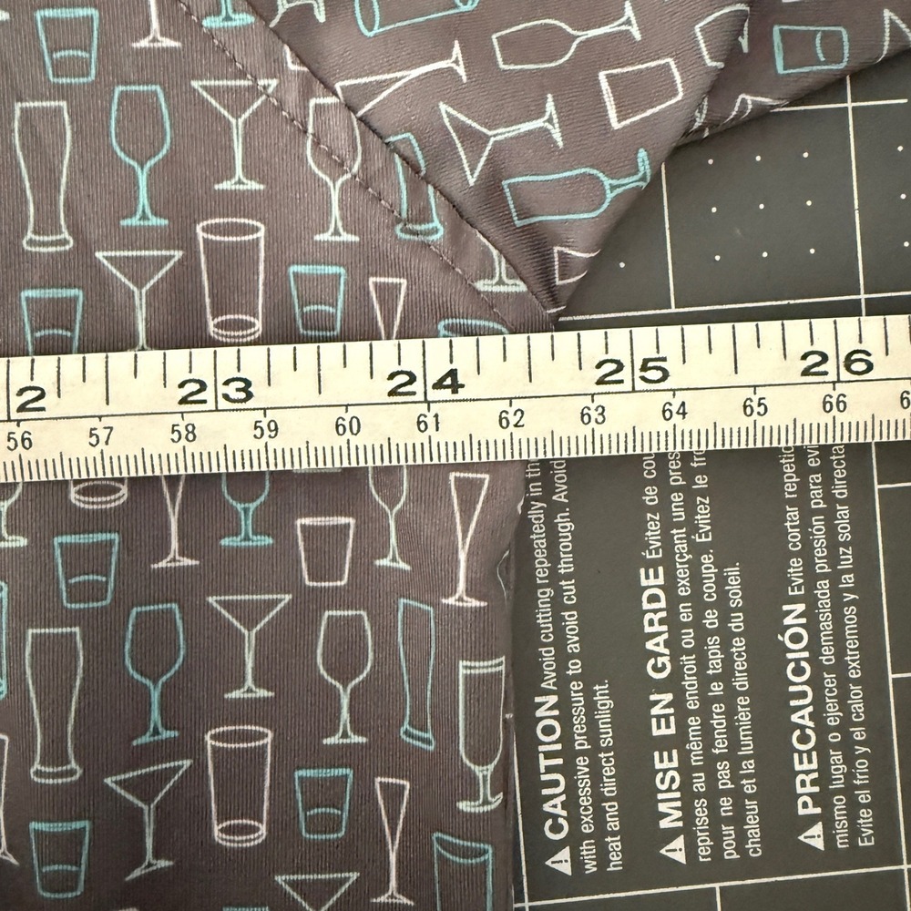 FootJoy Mens Golf Polo Shirt Large Happy Hour Cocktail Performance Preppy Casual - Picture 6 of 7